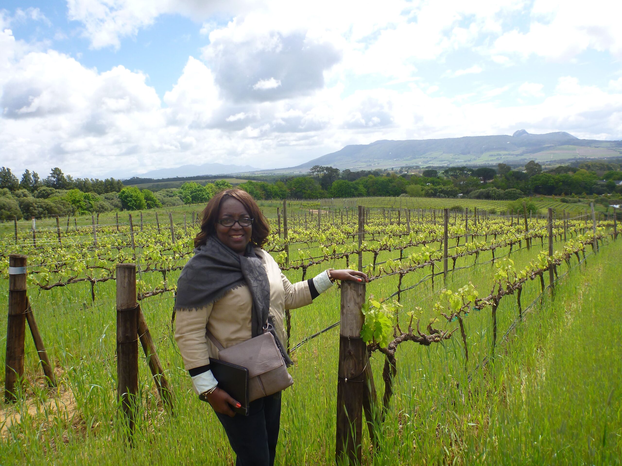 Image of Sandra Taylor in Sustainable Vineyard